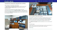 Desktop Screenshot of filateliabruni.com