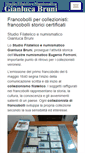 Mobile Screenshot of filateliabruni.com
